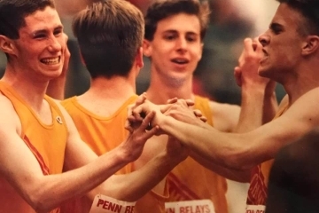 Track runners from Chaminade 1993 track team